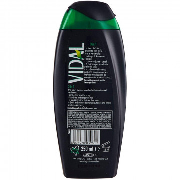 Vidal Doccia Mint & Ginkgo, 250 Ml