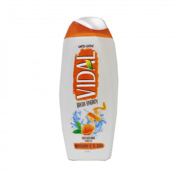 Vidal doccia schiuma Mandarino e The Verde  Fresh Energy, 250 Ml