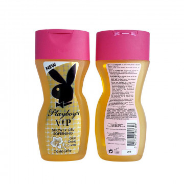 Playboy VIP doccia gel Donne Corpo Orchidea, 250 Ml