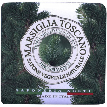 Marsiglia Toscano Saponeria Nesti wild Pine natural vegetable soap, 200 Gr