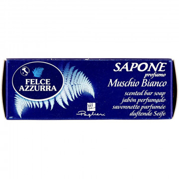 Felce Azzurra Sapone fragranza di Muschio Bianco, 100 Gr