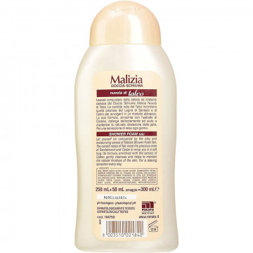 Malizia, Doccia Schiuma Nuvola di Talco , 300 Ml