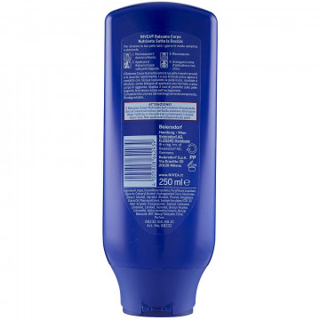 Nivea Sotto la Doccia Balsamo Corpo Nutriente per Pelle Secca con Olio di Mandorla, 250 Ml