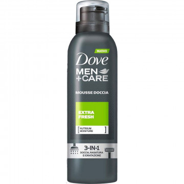 Dove Mousse Doccia Men+Care Mousse Extra Fresh, 237 Ml