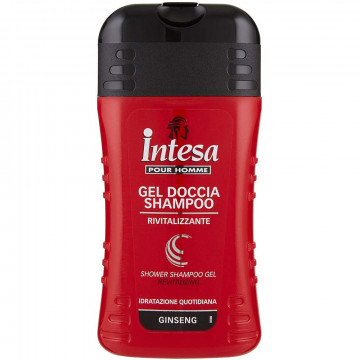 Intesa Gel Doccia Shampoo Rivitalizzante Idratazione Quotidiana, 250 Ml