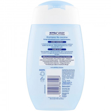 Nivea - baby, Shampoo Dolci Carezze Ipoallergenico, 200 Ml