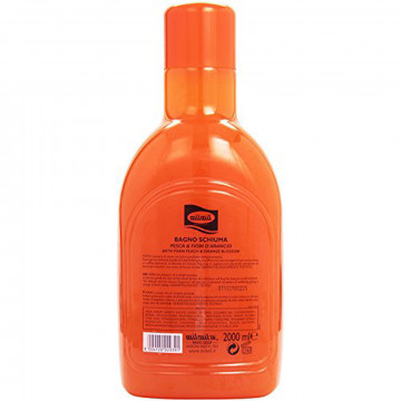 Milmil Bagno Schiuma Pesca e Fiori d'Arancio, 2000 Ml