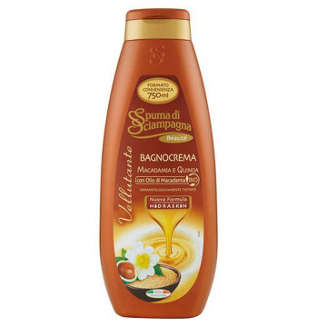 Spuma di Sciampagna Bagnocrema Macadamia e Quinoa, 750 Ml