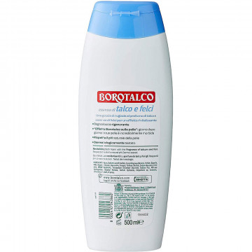 Borotalco Bagnoschiuma Essenza di Talco e Felci, 500 Ml