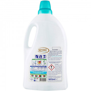 Spuma Di Sciampagna Detersivo Lavatrice Liquido Fresco 33 Lavaggi, 1815 Ml