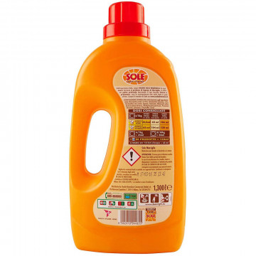 Sole Marsiglia Detersivo Liquido Ipoallergenico 20 Misurini,1300 Ml