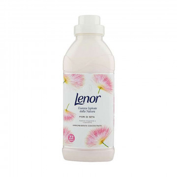 Lenor Ammorbidente Concentrato, Essenze Ispirate Dalla Natura Fiori Di Seta 22 Lavaggi, 550 Ml