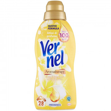 Vernel Fascino Di Frangipani, Ammorbidente Concentrato Lavatrice, 700 Ml