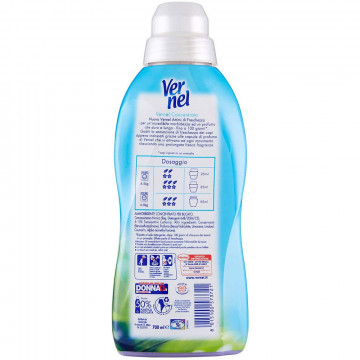 Vernel Lavanda Ammorbidente Concentrato Lavatrice, 700 Ml