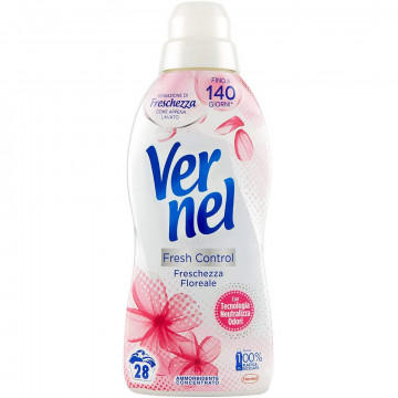 Vernel Fresh Control, Ammorbidente Lavatrice Con Neutralizza Odori, 700 Ml