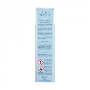 Tesori D'oriente Profuma Biancheria Peonia Narciso, 100 Ml