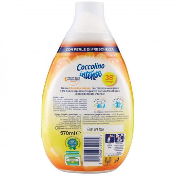 Coccolino Ammorbidente concentrato Intense Raggio di Sole, 570 Ml