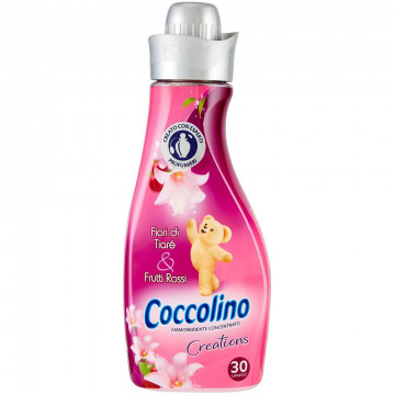 Coccolino Creations Ammorbidente Concentrato Fiori di Tiaré & Frutti Rossi, 750 Ml.