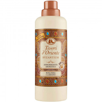 Tesori d'Oriente Ammorbidente per tessuti Byzantium Rosa Nera e Labdano, 750 Ml