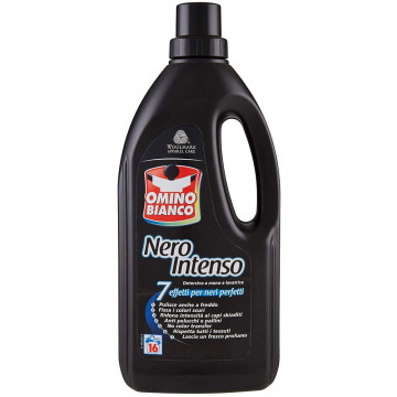 Omino Bianco Detersivo Bivalente Nero Intenso, 1000 Ml