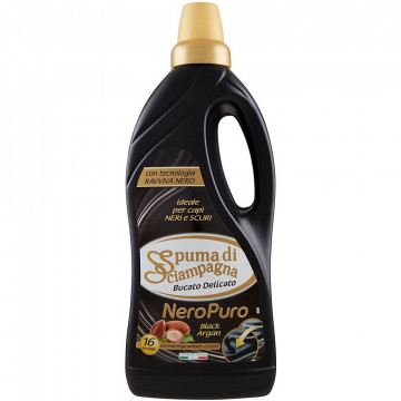 Spuma di Sciampagna Bucato Delicato Nero Puro, 1000 Ml