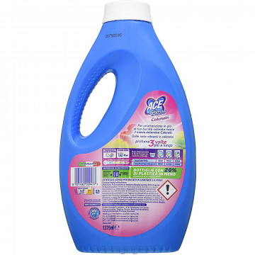 Ace+ Detersivo Liquido Lavatrice Colorati  25 Lavaggi, 1375 Ml