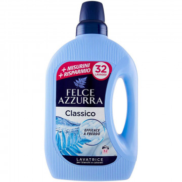 Felce Azzurra detersivo lavatrice classico 32 lavaggi, 1595 ML