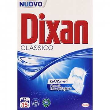 Dixan Classico Detersivo Polvere per il bucato, 975 Gr