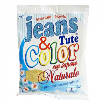 L'originale Jeans & Tute con Sapone Naturale, 300 Gr