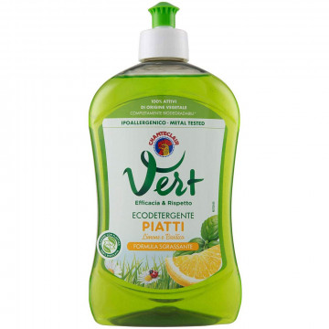 Vert di Chanteclair Piatti Limone e Basilico, 500 Ml