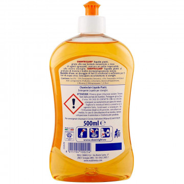 Chante Clair Liquido Concentrato Piatti Profumo di Arancia , 500 Ml