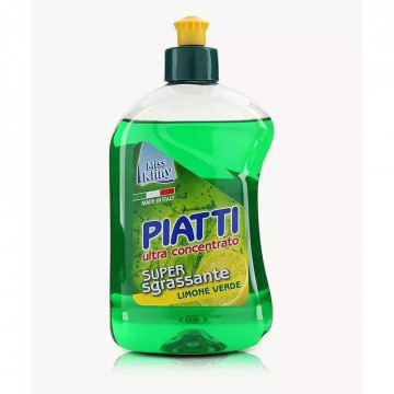 Miss Kliny Piatti Ultra Concentrato Limone Verde, 500 Ml