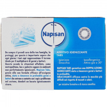 Napisan Igienizzante 10 Tabs, 225 Gr