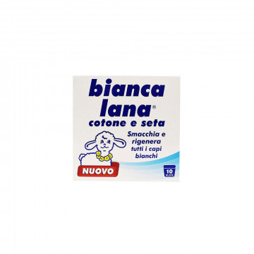 Bianca Lana Cotone e Seta 10 Buste, 200 Gr