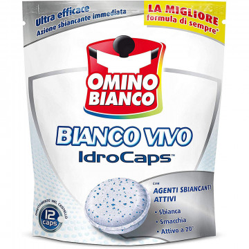 Omino Bianco Bianco Vivo IdroCaps Additivo Sbiancante, 240 Gr