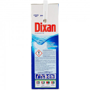 Dixan Classico Detersivo Lavatrice 40 Misurini, 2400 Gr