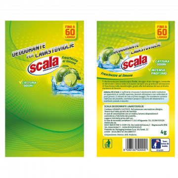 Scala Deodorante Lavastoviglie,4 Gr