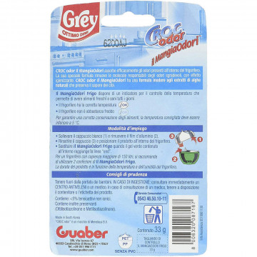 Grey Croc Odor Mangiaodori Frigo, 33 Gr